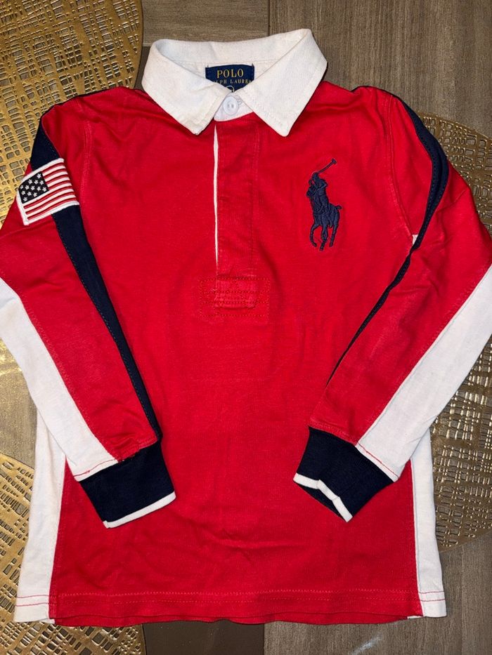 Polo manches longues Ralph Lauren