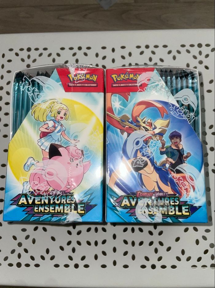 Lot De 2 Demi Display - Aventures Ensembles - EV 09 - Neuf / Scellé 🇫🇷 - photo numéro 2