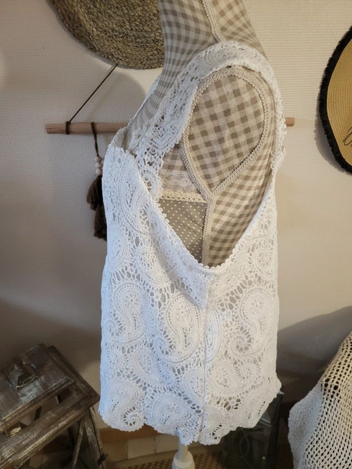 Débardeur broderie - photo numéro 3