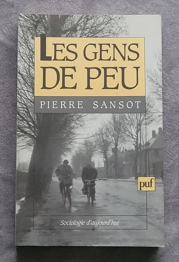 Les gens de peu Pierre Sansot