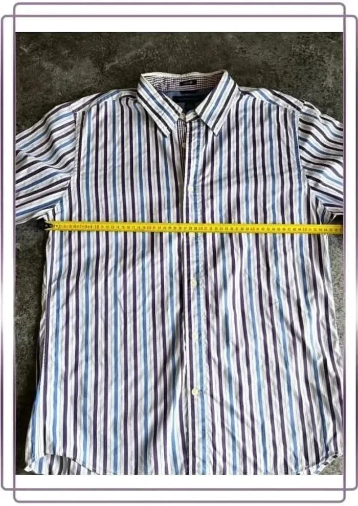 Chemise homme Tommy Hilfiger L Slim Fit - Men shirt - Herrenhemd - Camicia uomo - photo numéro 6