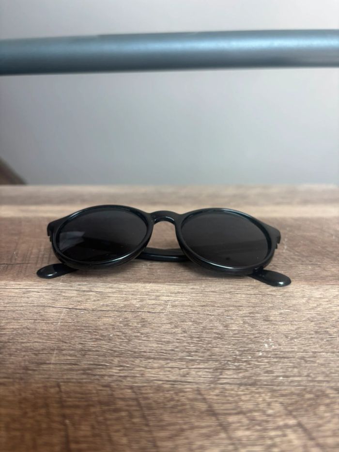 Lunette Vuarnet année 2000 noir grand verre noir - photo numéro 8