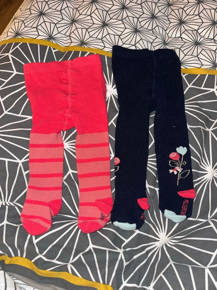 Lot de 2 collants