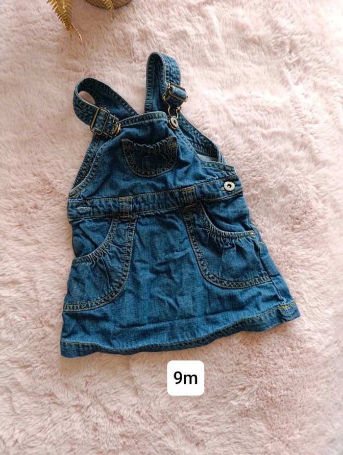 Robe salopette jeans