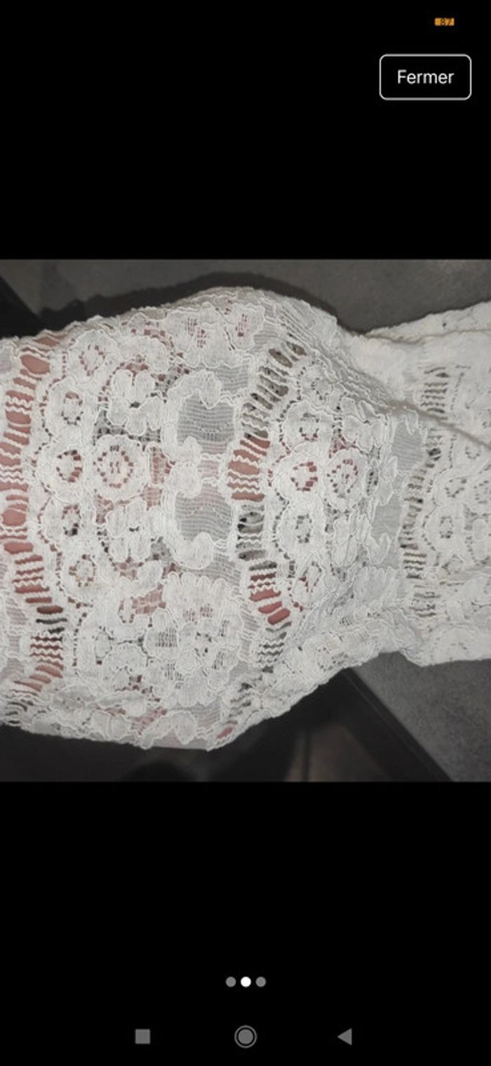 Tunique femme dentelle taille 44 - photo numéro 2