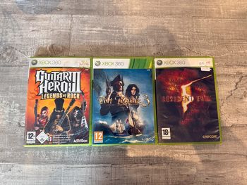 Jeu Xbox 360 Guitar Hero III Rock Redisent Evil Port Royale