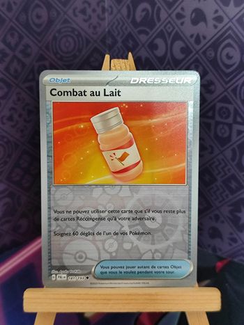 Combat de lait  reverse dresseur 181/193 évolutions à Paldea