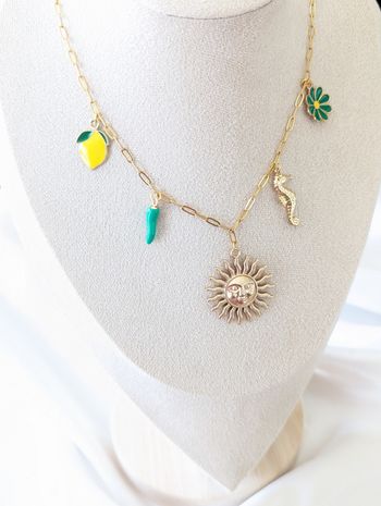 Collier breloques