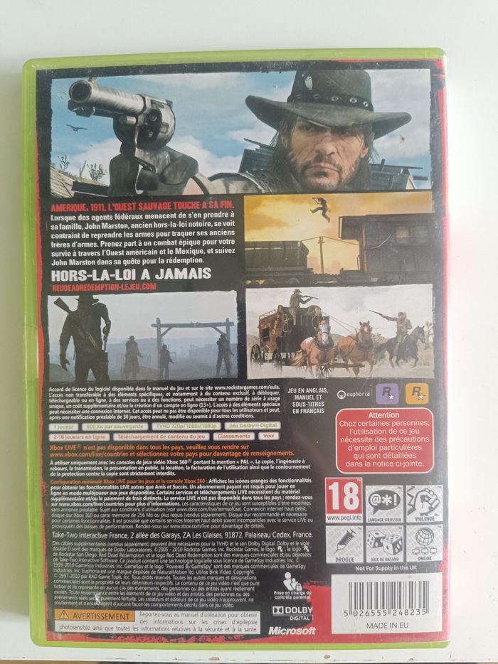 Red Dead Redemption Xbox 360 - photo numéro 2