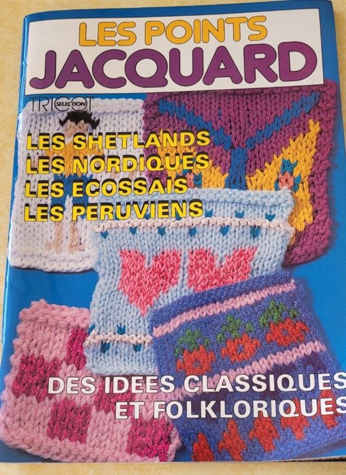 Livre de tricot jacquard