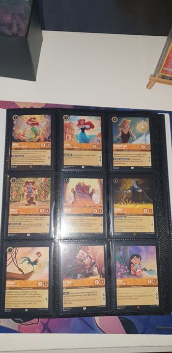 Full set lorcana chapitre 1 non foil