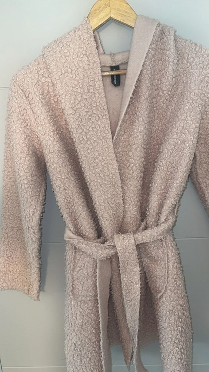 Gilet rose clair avec ceinture – Hangar – Taille 86 – Bon état - photo numéro 2