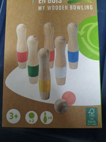Bowling en bois