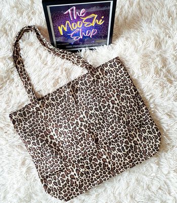 👜 Sac à main totebag fourre-tout cabas sac de cours école courses léopard 🐆 beige marron noir neuf