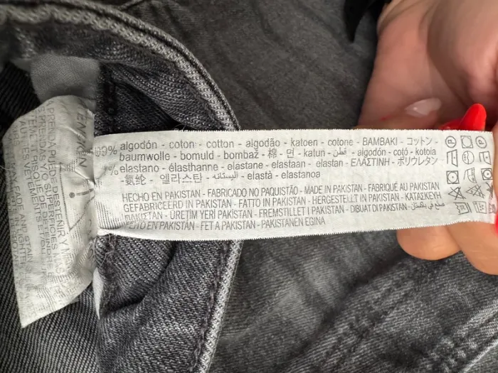 Jean super skinny troué gris homme bershka - photo numéro 7