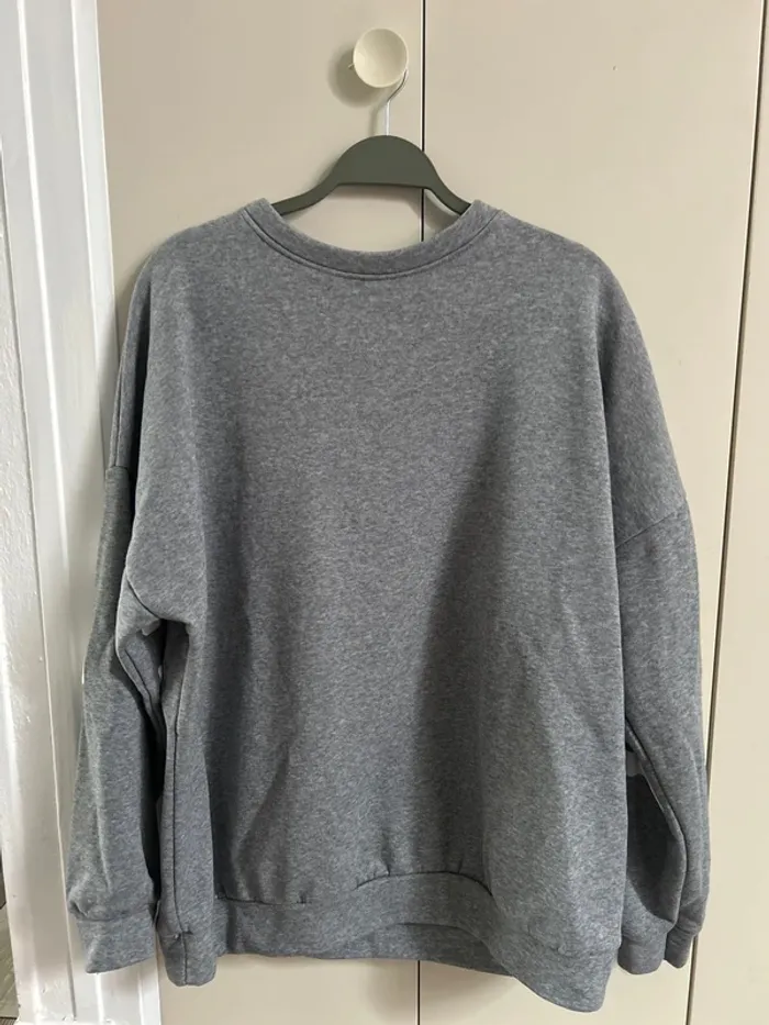 Sweat oversize gris California - photo numéro 2