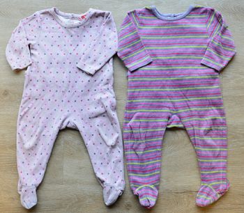 Lot 2 pyjamas DPAM 12 mois