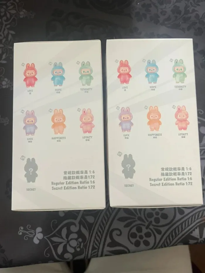 lot de 2 labubu big into energy – pop mart – authentique avec facture - photo numéro 4