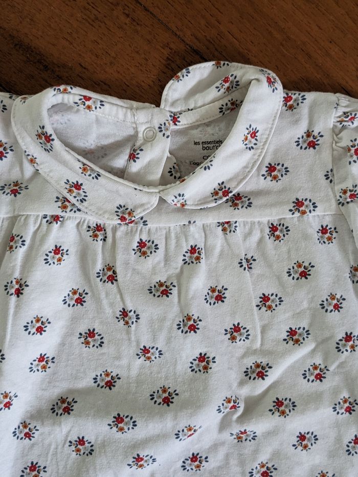 Blouse chemise 36 mois coton bio monoprix - photo numéro 2