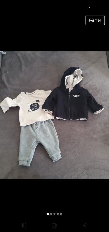 Ensemble 3 pieces
