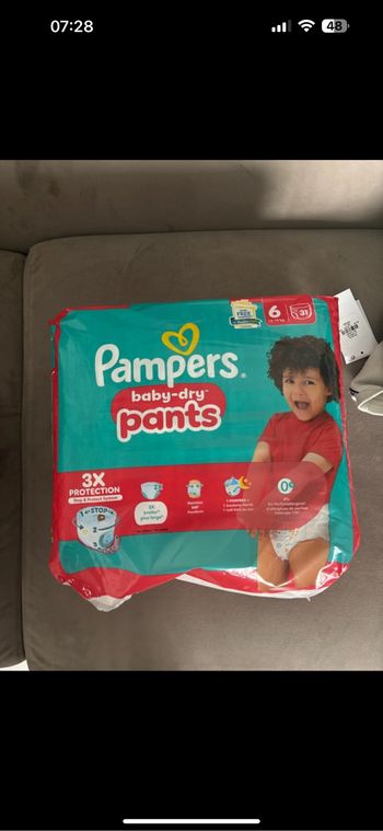 Pampers taille 5