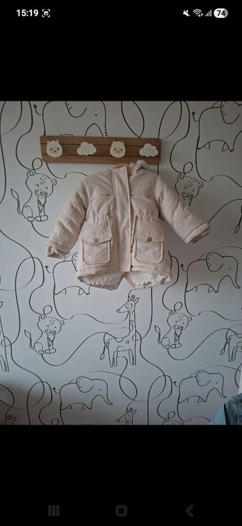 Manteau fille 6 mois