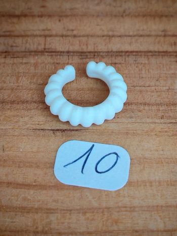 Playmobil vintage col blanc tricot