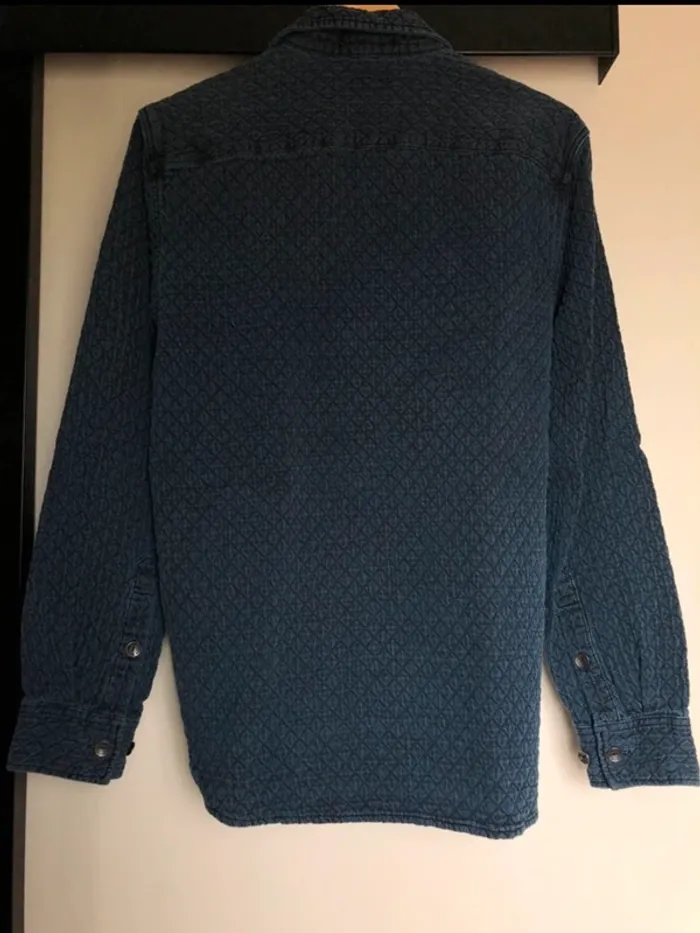 Sur chemise fit regular aspect vieilli épaisse belle coupe Pepe Jeans London M - photo numéro 2