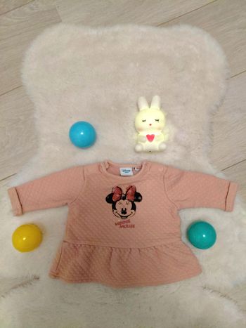 Haut Minnie Disney taille 3 mois