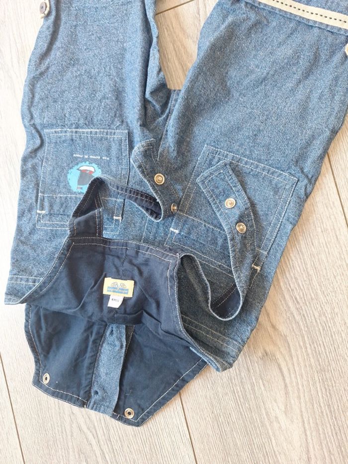 Salopette en jean 6 mois Sergent Major - photo numéro 11