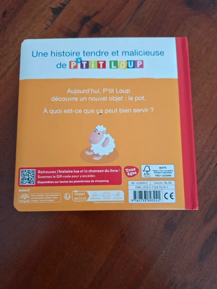 Ptit Loup va sur le pot - photo numéro 2