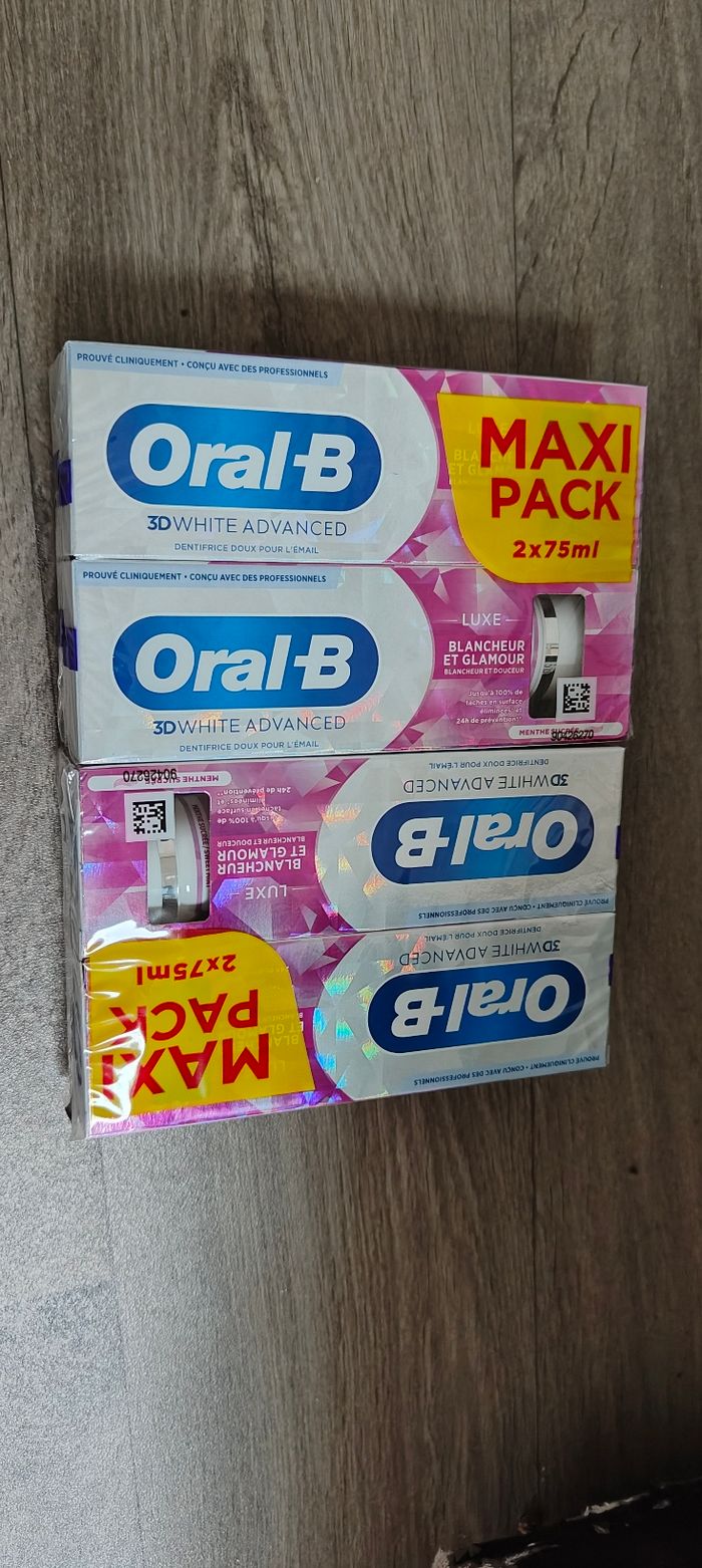 4 oral B dentifrice - photo numéro 2