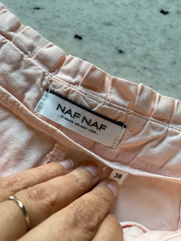 Short rose pastel Naf Naf 38 - photo numéro 6