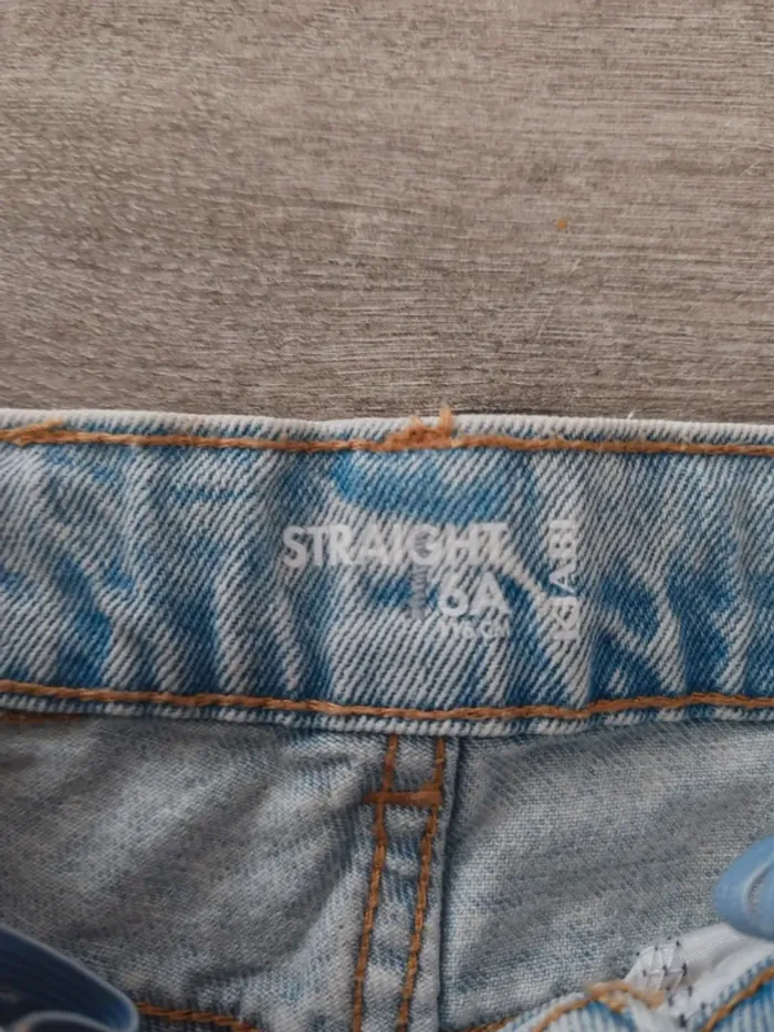 Jean Straight Effet Déchiré - photo numéro 2