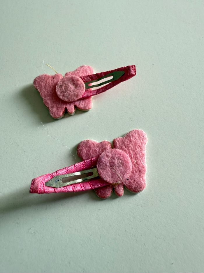 Lot 6 barrettes papillons 🦋 - photo numéro 2
