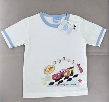 T-shirt Disney Cars neuf