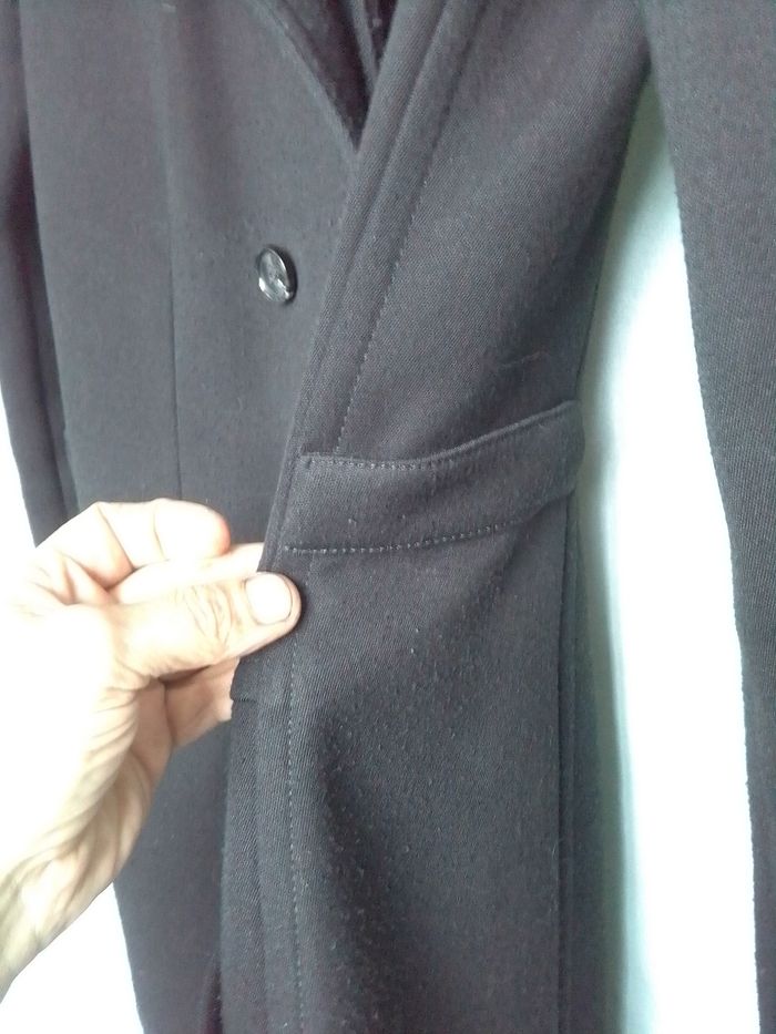 Magnifique manteau avec cuir BARBARA BUI - photo numéro 9