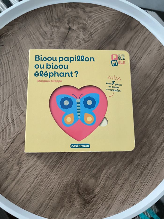 Livre bisous papillon bisous éléphant ? Neuf