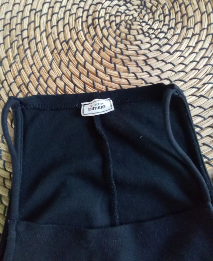 Robe noire longue à bretelles Pimkie taille 40 - photo numéro 8