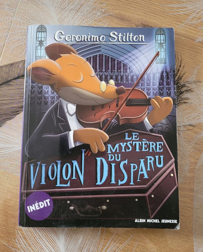 Mystere Du Violon Disparu Geronimo Stilton - photo numéro 1