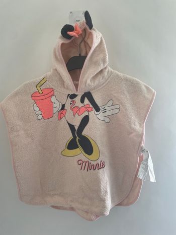 Poncho cape de bain disney minnie