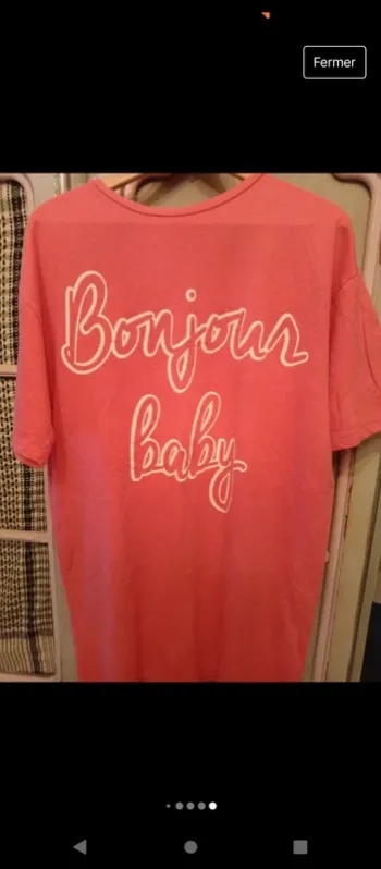 Tee-shirt manches courtes imprimer
