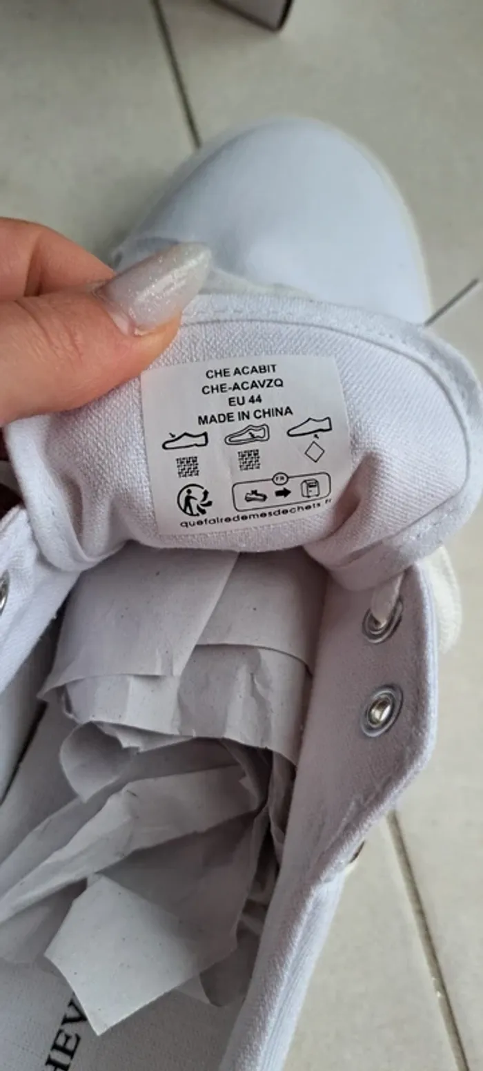 Chaussures toile homme 44 - photo numéro 7