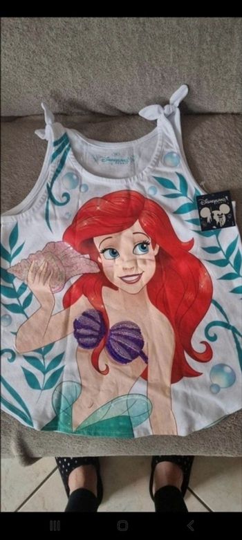 NEUF 💜débardeur disneyland Paris 10 ans fille 💜