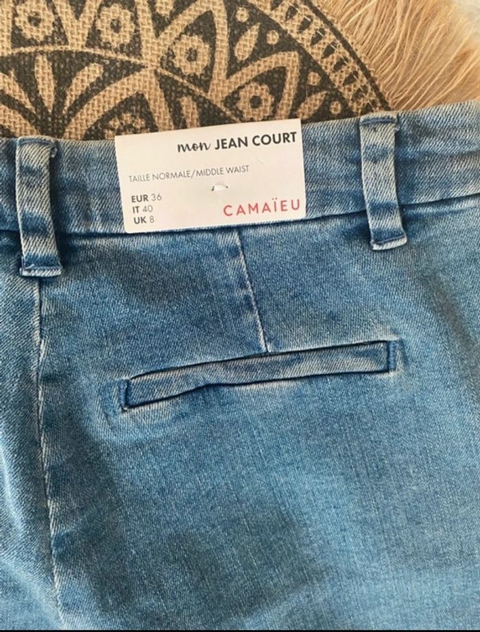Jean court femme Camaïeu - photo numéro 4