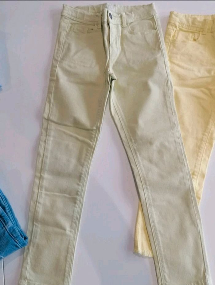 Lot 7 jeans skinny et slim Taille 8 ans fille 👖 - photo numéro 7