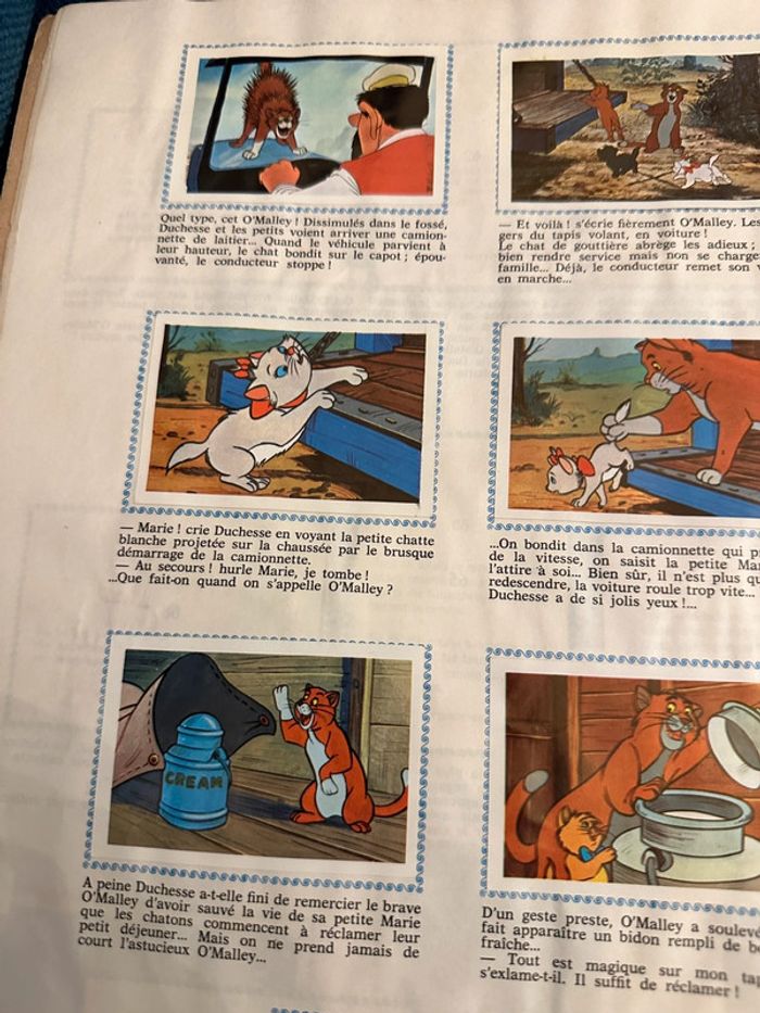 Album livre vignettes Viu (style Panini) complet Walt Disney les Aristochats - photo numéro 9