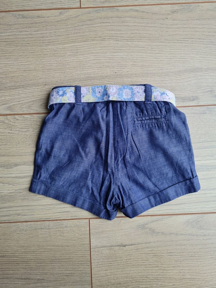 short bleu Jacadi 12 mois - photo numéro 3