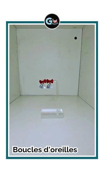 🦚Boucle d'oreilles