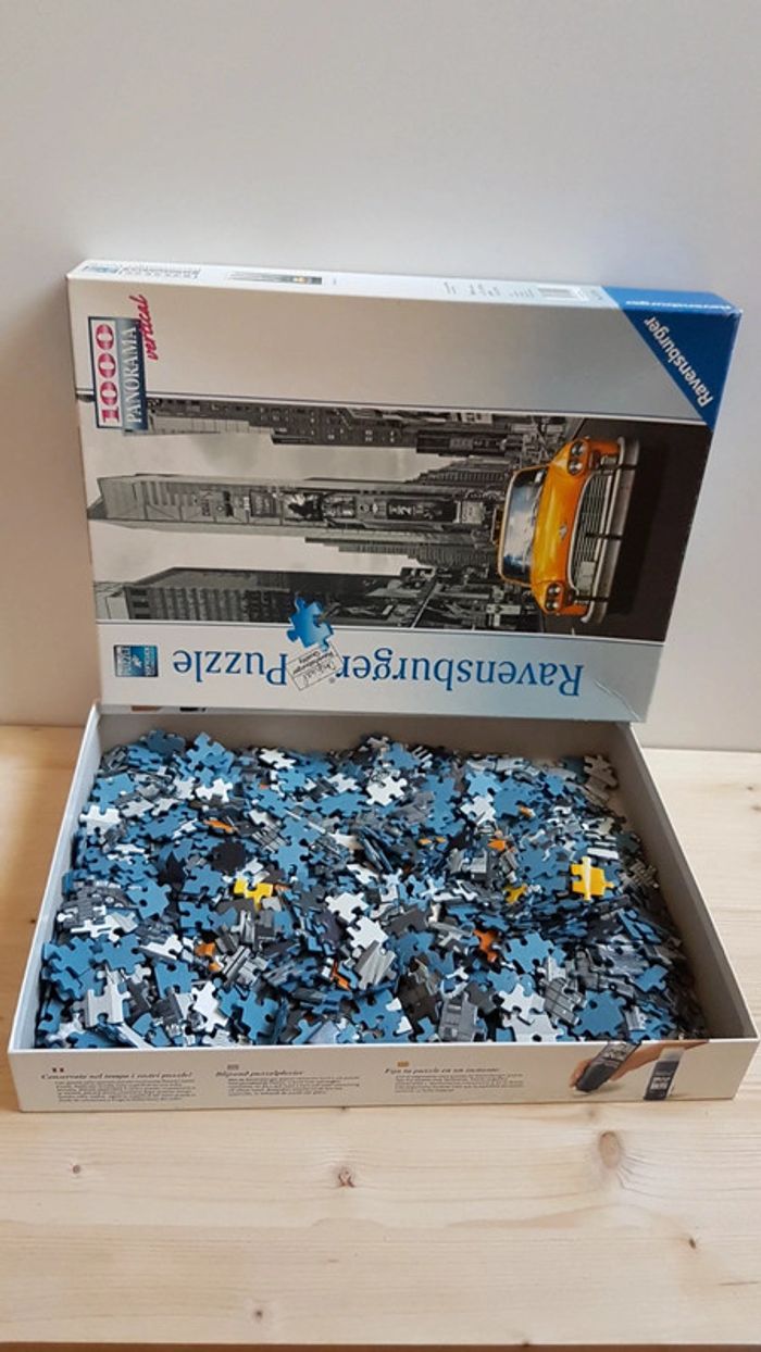 Puzzle 1000 pièces  NY panorama Ravensburger - photo numéro 2